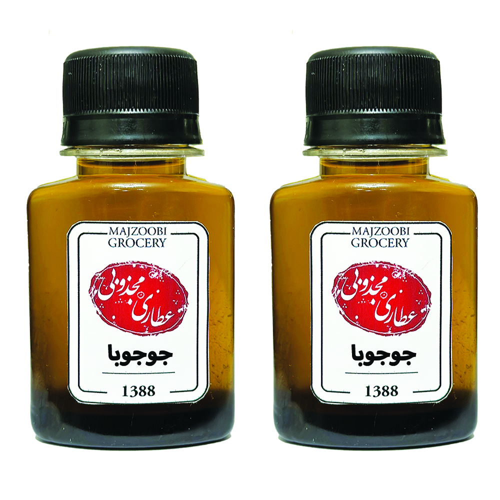 روغن جوجوبا عطاری مجذوبی مدل 009 وزن 120 گرم بسته 2 عددی