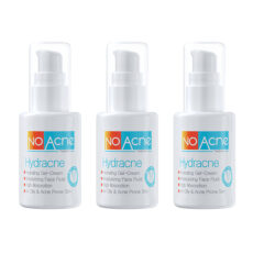 کرم آبرسان صورت نو آکنه مدل هیدرآکنه مناسب پوست های چرب حجم 70 میلی لیتر بسته 3 عددی