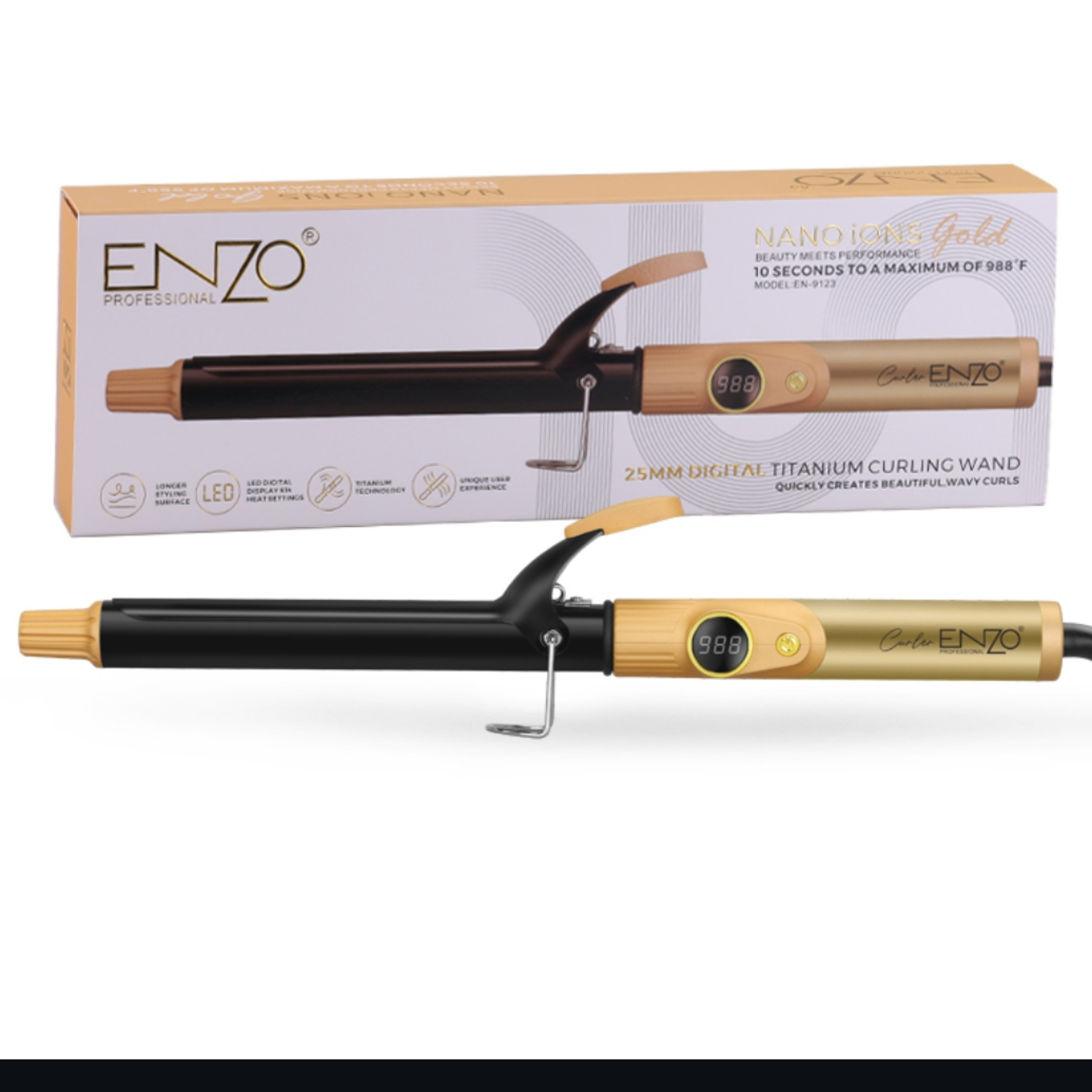 فر کننده و حالت دهنده مو انزو پروفیشینال مدل en-9123