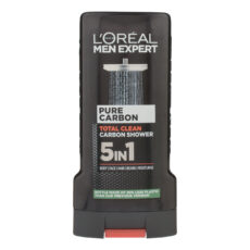 شامپو سر و بدن مردانه لورآل مدل PURE CARBON با رایحه دریایی مناسب برای انواع پوست حجم 300 میلی‌لیتر