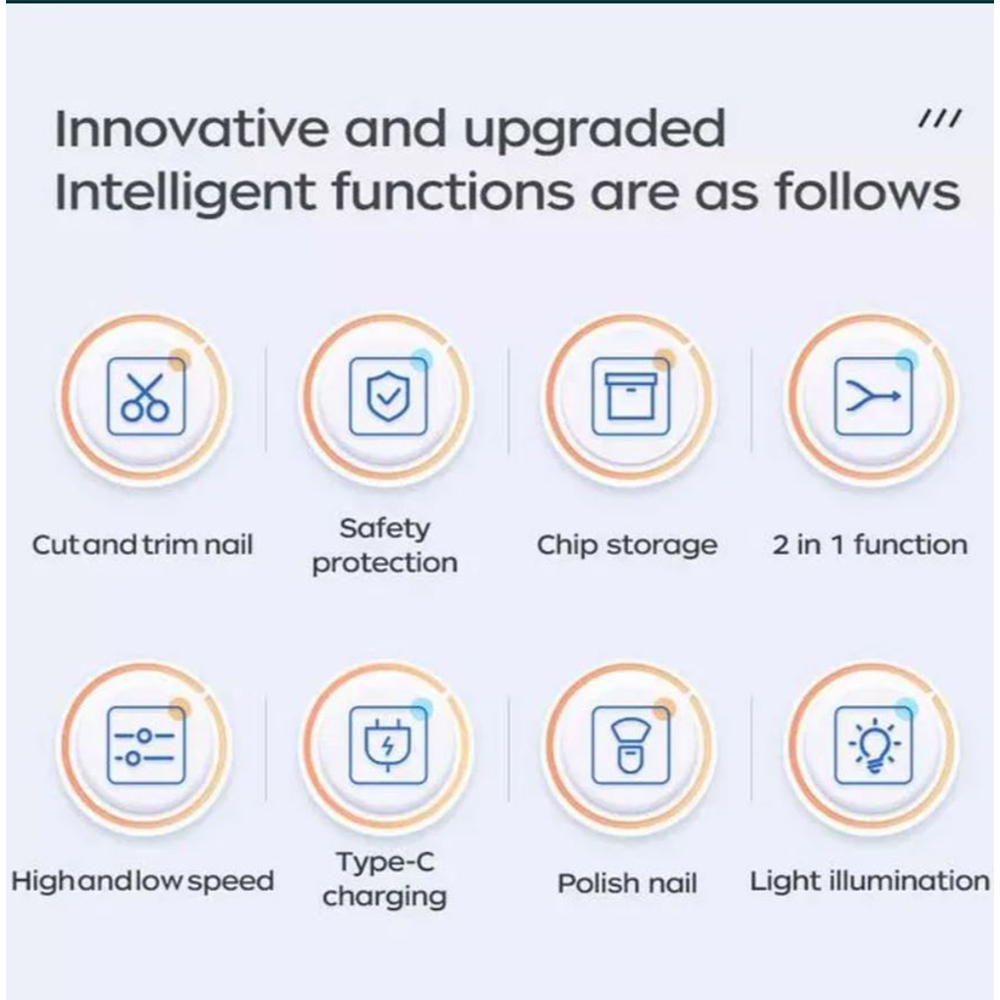 ناخن گیر برقی سی مجیک مدل SMPH-ZJD05C