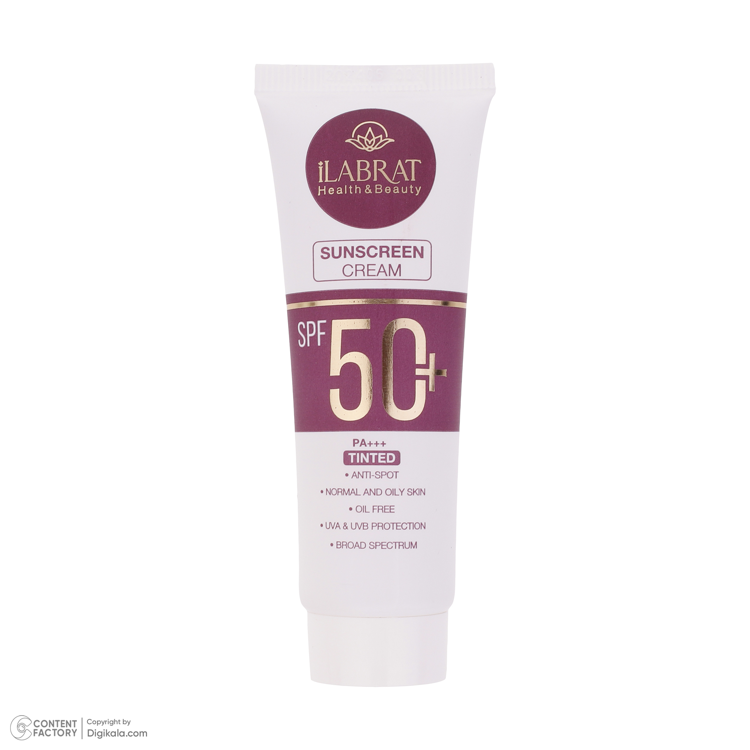 کرم ضدآفتاب ایلابرت مدل ضدلک light beige، حجم 40 میلی‌لیتر