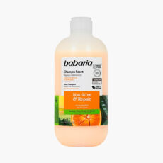 شامپو تقویت کننده و ترمیم کننده مو زنانه باباریا مدل Nutritive . Repair مناسب برای موهای خشک و آسیب دیده حجم 500 میلی لیتر