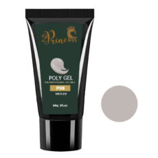 پلی ژل کاشت ناخن پرنسس مدل P08 وزن 60 گرم رنگ خاکی