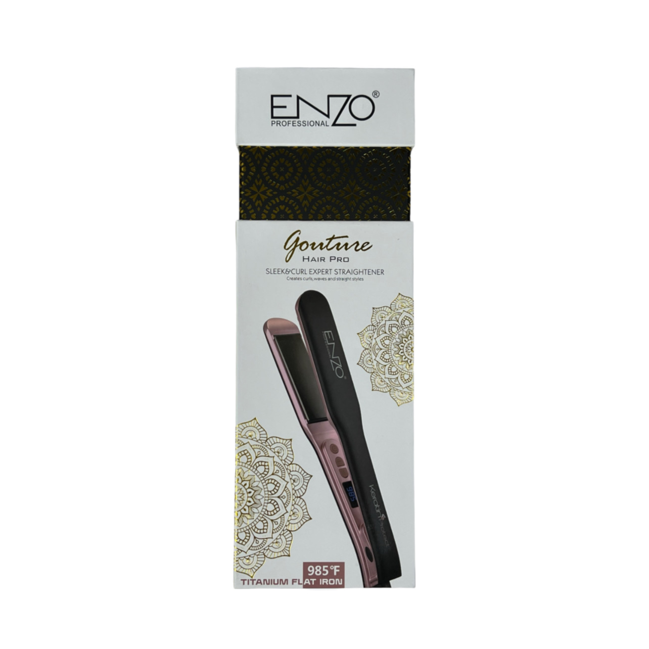 اتو و حالت دهنده مو حرفه ای انزو پروفیشینال مدل EN-3989