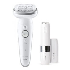 اپیلاتور براون مدل SES9-341 به همراه ماشین اصلاح صورت براون مدل FS1000