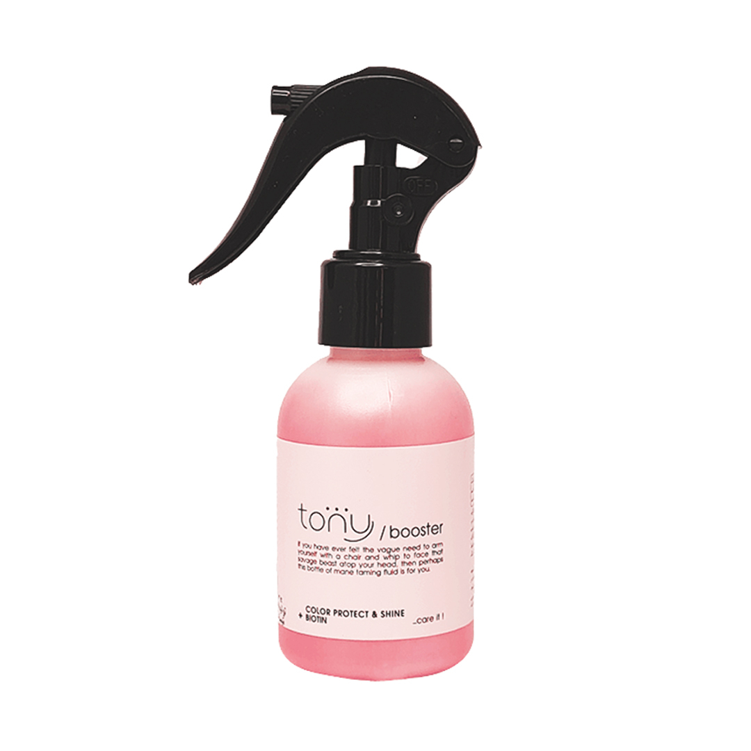 اسپری تثبیت کننده موهای رنگ شده تونی پرفکت مدل Booster حجم 100 میلی لیتر