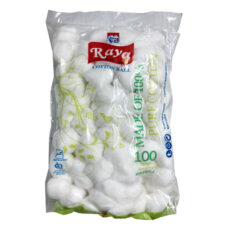 پنبه بهداشتی رایا مدل توپی مجموعه 60 عددی