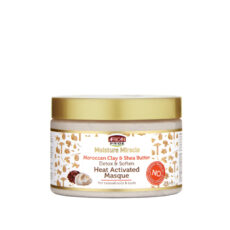 ماسک مو آفریکن پراید مدل Moroccan Clay & Shea Butter حجم 340 میلی لیتر