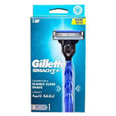 خود تراش ژیلت مدل +Mach3 به همراه تیغ یدک بسته 2 عددی