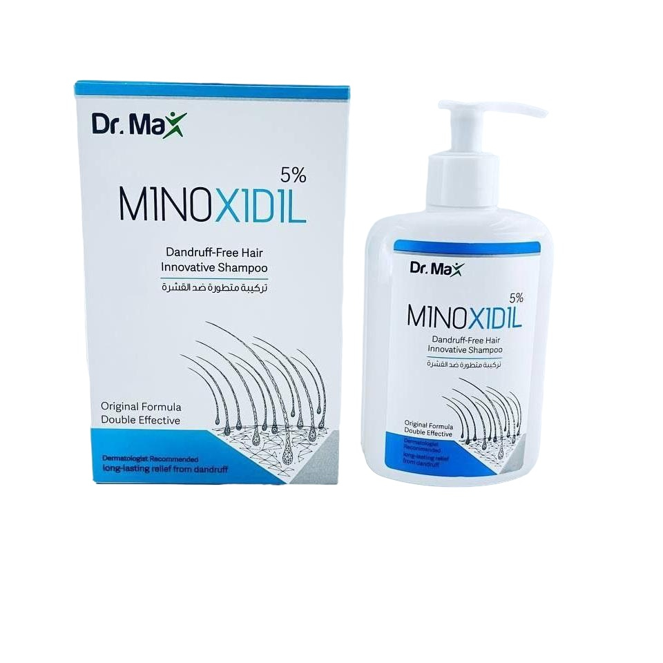 شامپو ضد شوره مو دکتر مکس مدل MINOXIDIL حجم 250 میلی لیتر