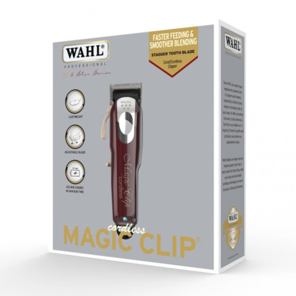 ماشین اصلاح موی سر و صورت وال پروفشنال مدل Magic Clip Cordless 8148