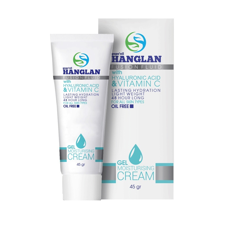 ژل آبرسان جي پو اويل هانگلن مدل ویتامین سی مناسب انواع پوست وزن 45 گرم
