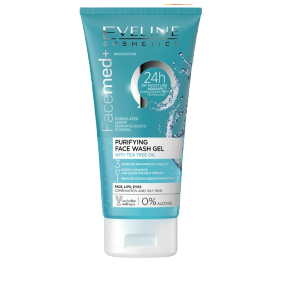 ژل شستشو صورت اولاین مدل 24h Tea Tree Oil حجم 150 میلی لیتر