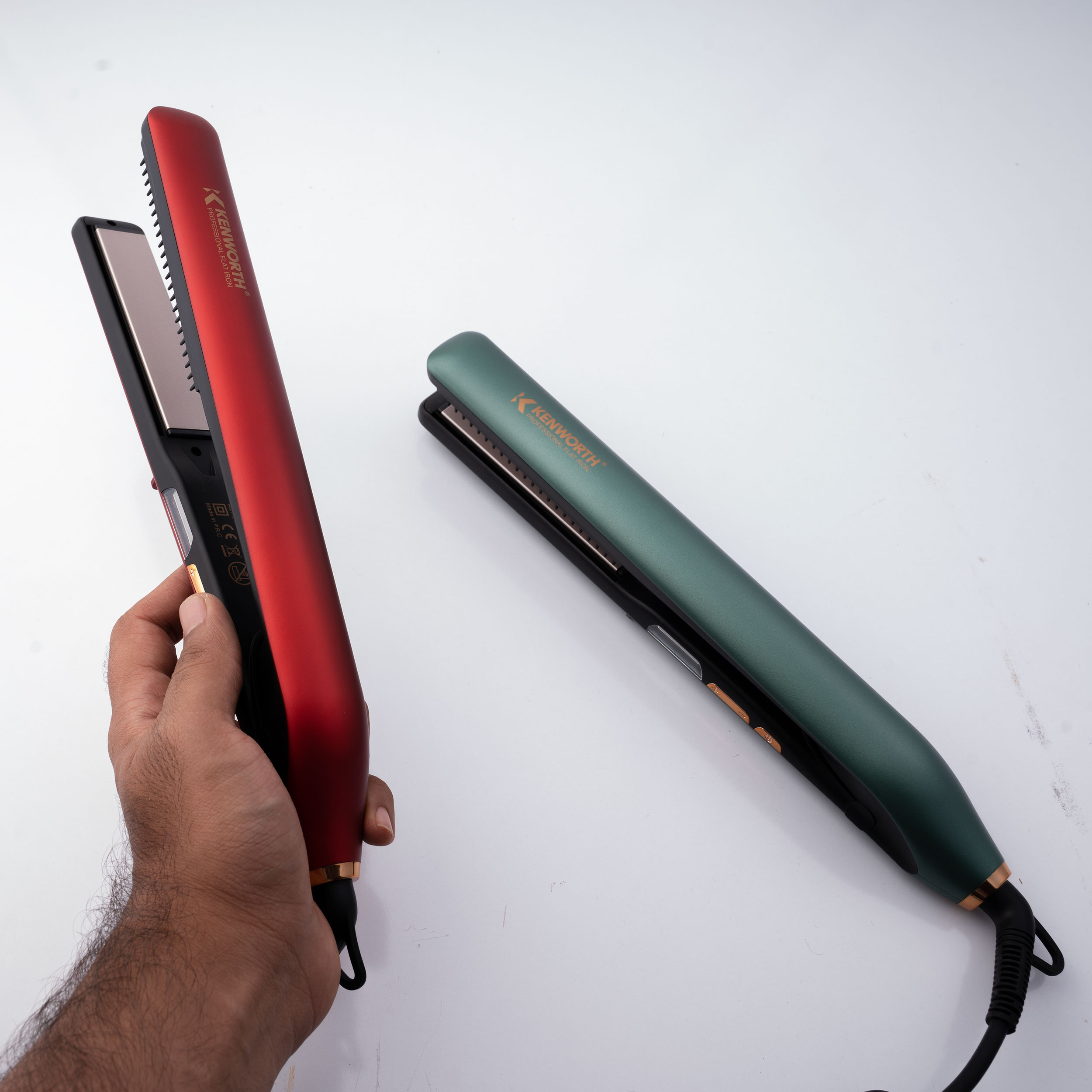 اتو و حالت دهنده ی مو کنورث مدل KW3072