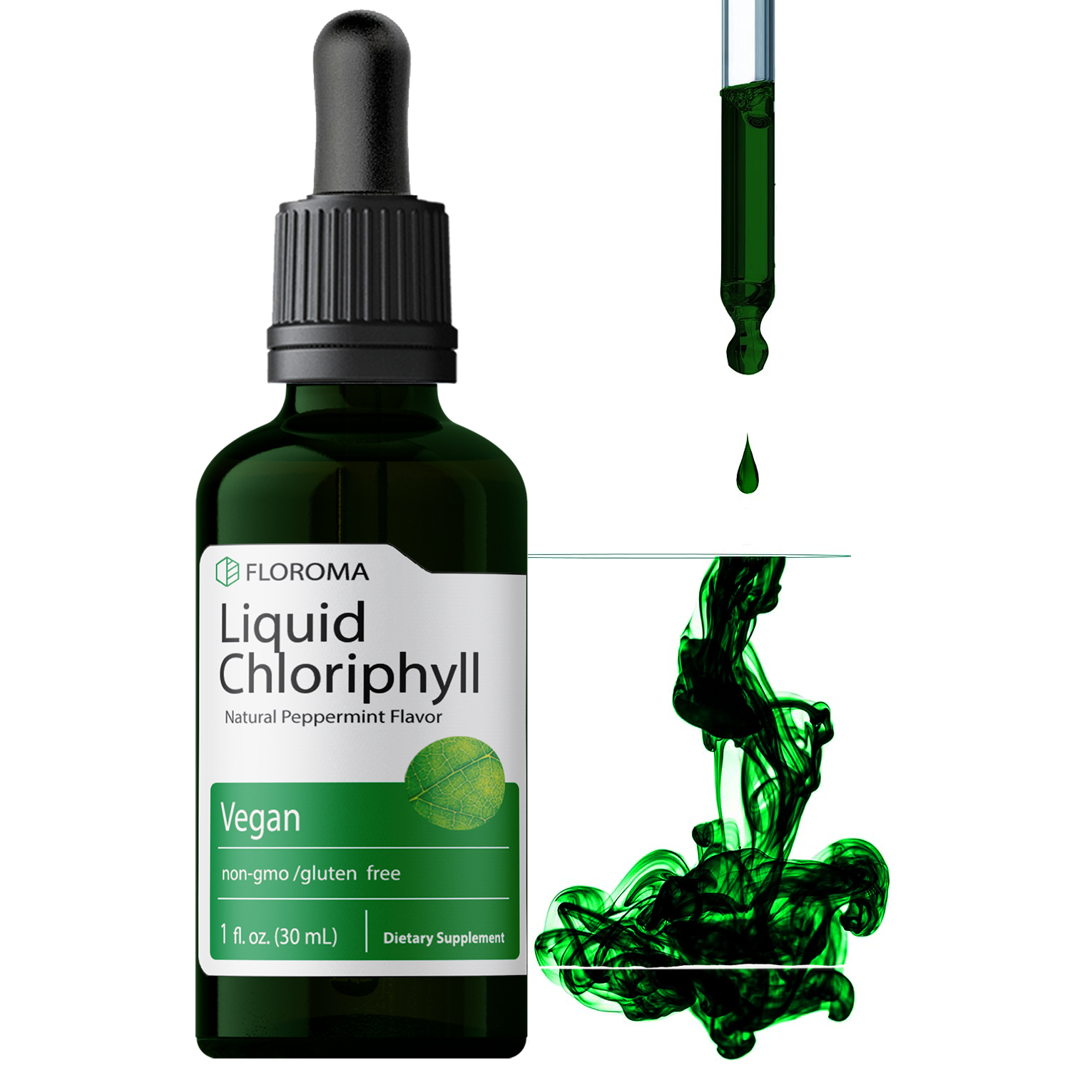 کلروفیل مایع فلوروما مدل LQ حجم 30 میلی لیتر