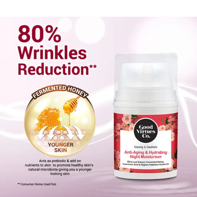 مرطوب کننده گود ورچو مدل جوانساز و آبرسان حجم 45 میلی لیتر