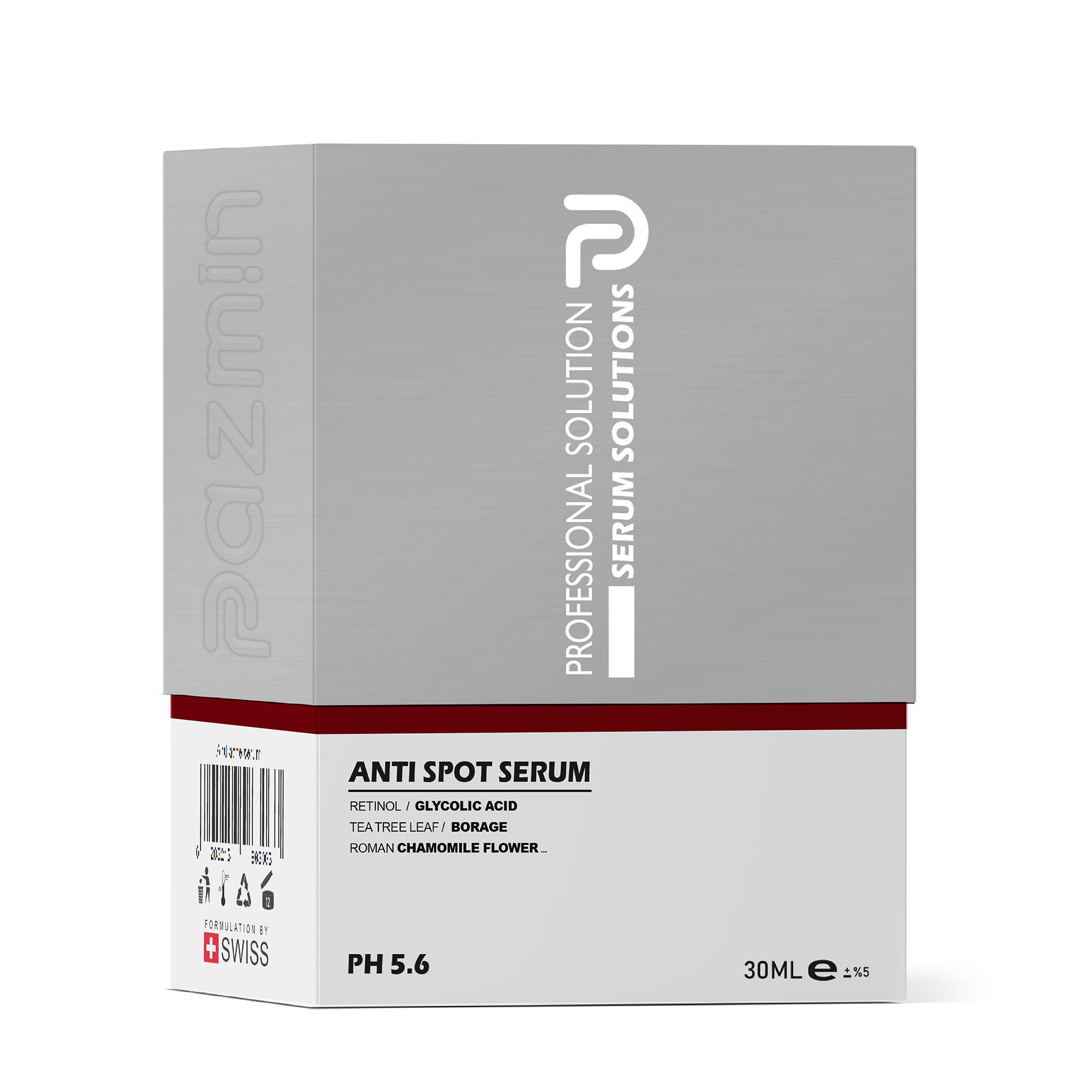 سرم ضد لک پازمین مدل رتینول حجم 30 میلیلیتر