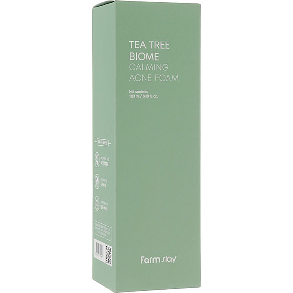 فوم شستشو صورت ضد جوش فارم استی مدل درخت چای مناسب برای پوست های چرب حجم 150 میلی لیتر