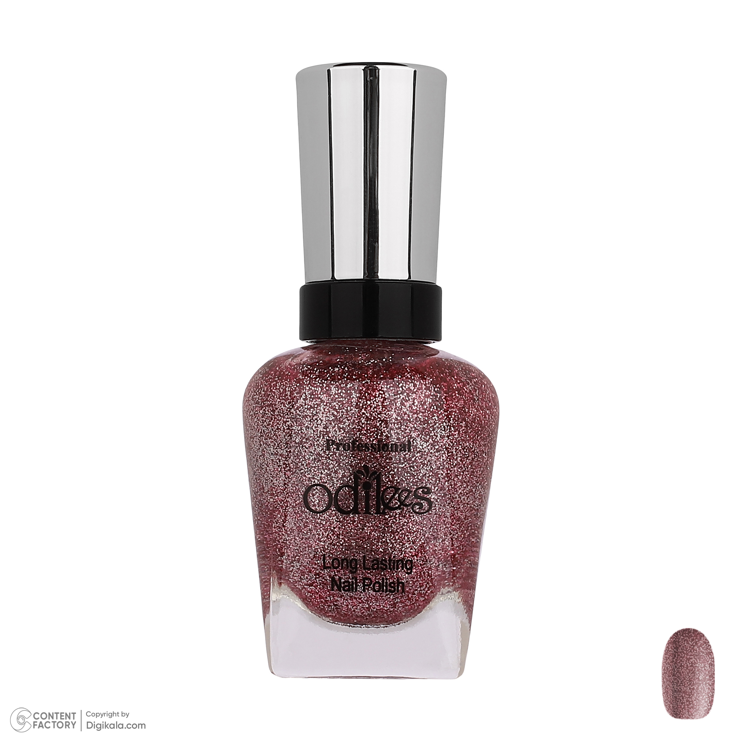 لاک ناخن ادیلیس مدل کملون صدفی اکلیلی مجموعه 5 عددی