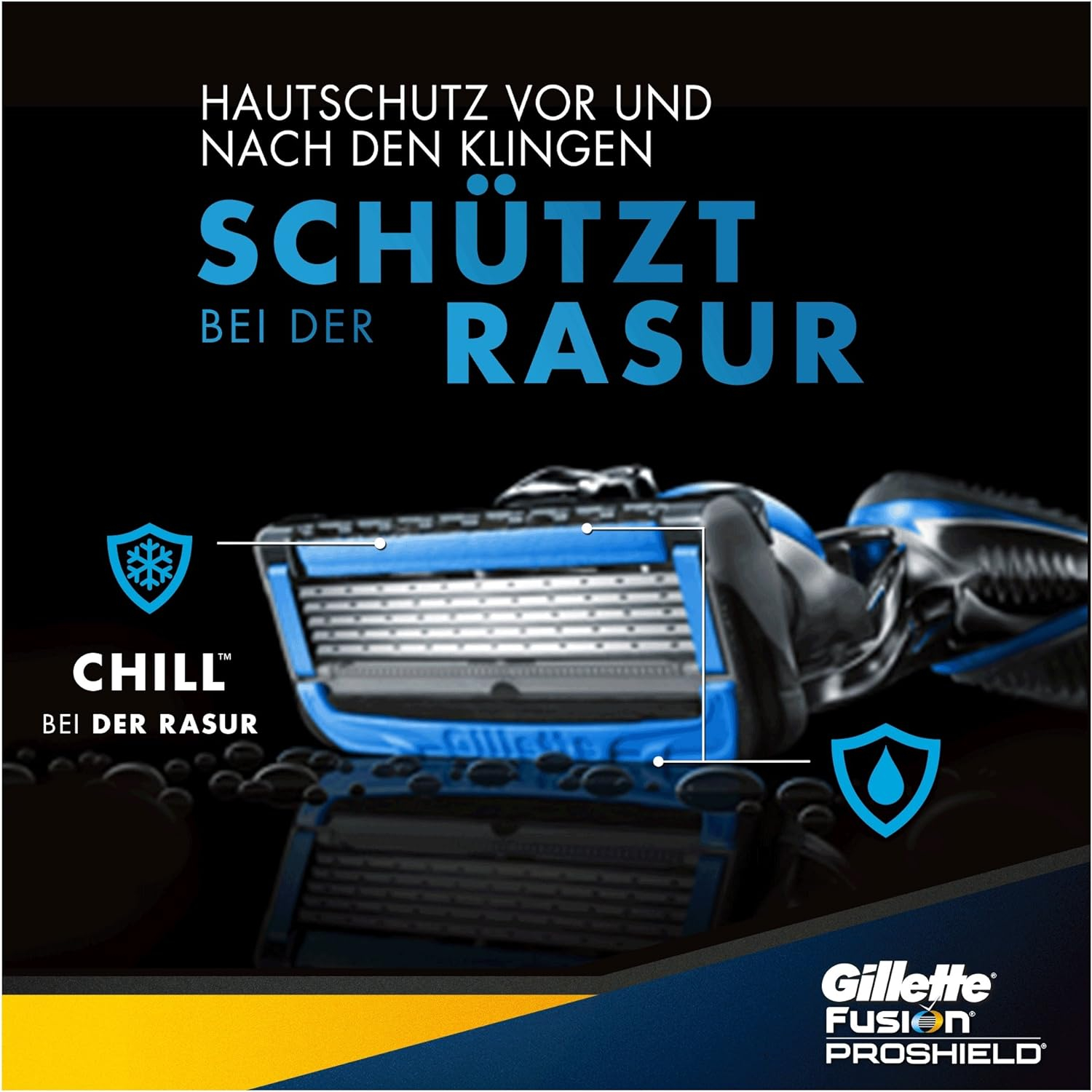 خود تراش ژیلت مدل فیوژن پروشیلد