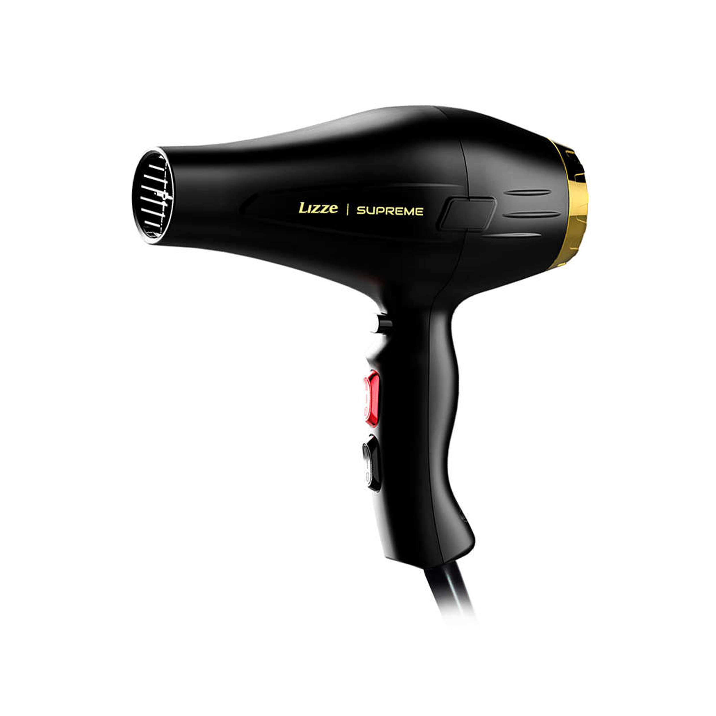 سشوار حرفه ای لیز مدل Supreme، موتور AC با توان مصرفی 2600 وات، دارای قابلیت باد سرد، با حالت صاف‌کننده و خشک‌کننده، وزن 480 گرم