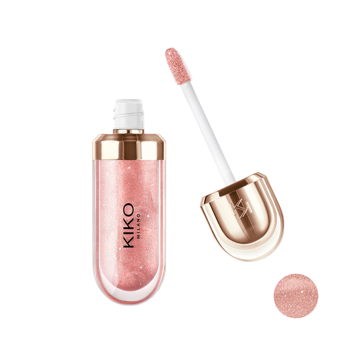 رژ لب مایع کیکو میلانو مدل 3d Hydra شماره 43