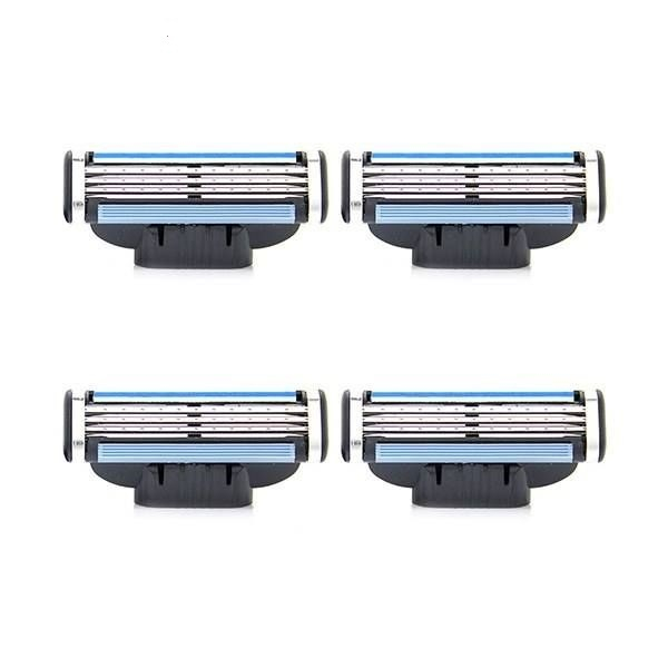 خود تراش ژیلت مدل Mach 3 Fresh Clean به همراه تیغ یدک بسته 4 عددی