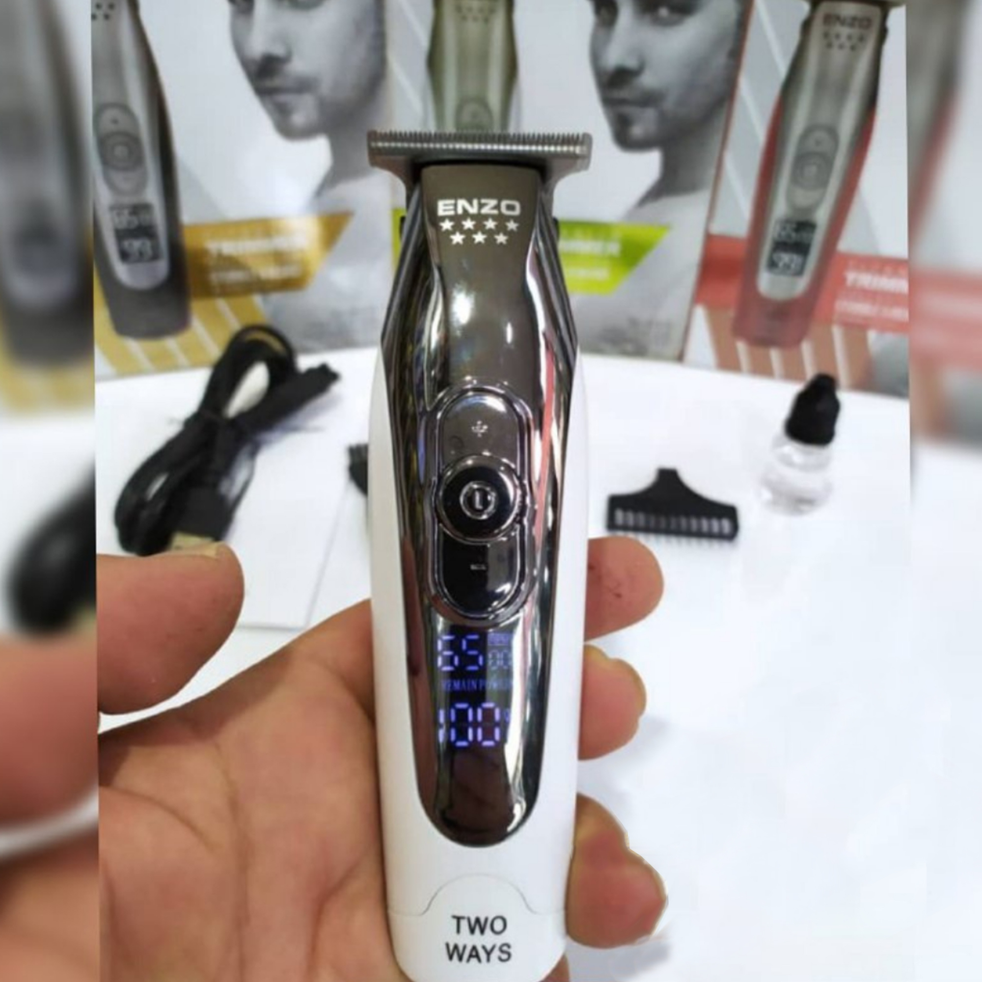 ماشین اصلاح موی سر و صورت انزو پروفیشینال مدل EN-5017