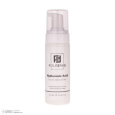 فوم شستشو صورت فولیسنس مدل Hyaluronic Acid مناسب پوستهای معمولی و خشک حجم 150 میلیلیتر