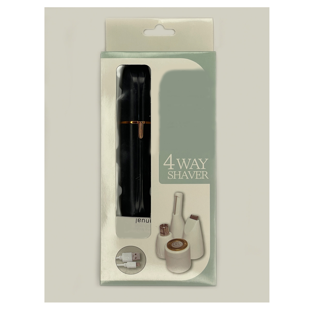 موزن گوش و بینی و صورت زنانه مولتی فانکشنال مدل 4WAY