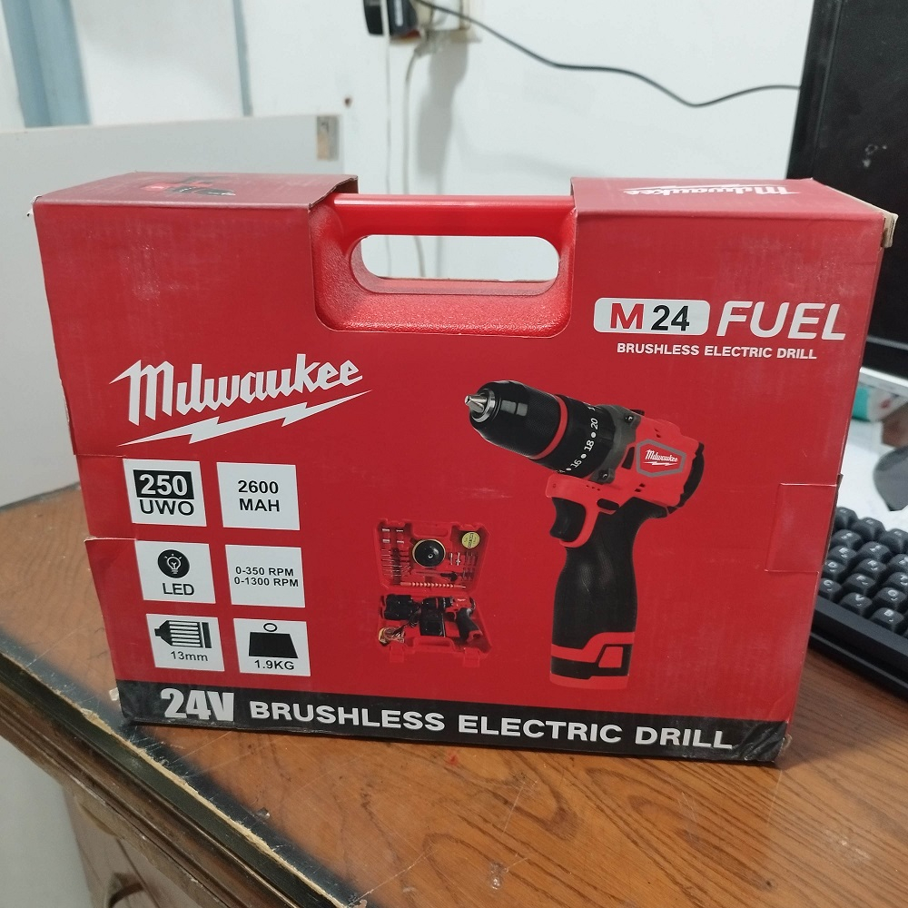 پیچ گوشتی شارژی میلواکی مدل M24FUEL