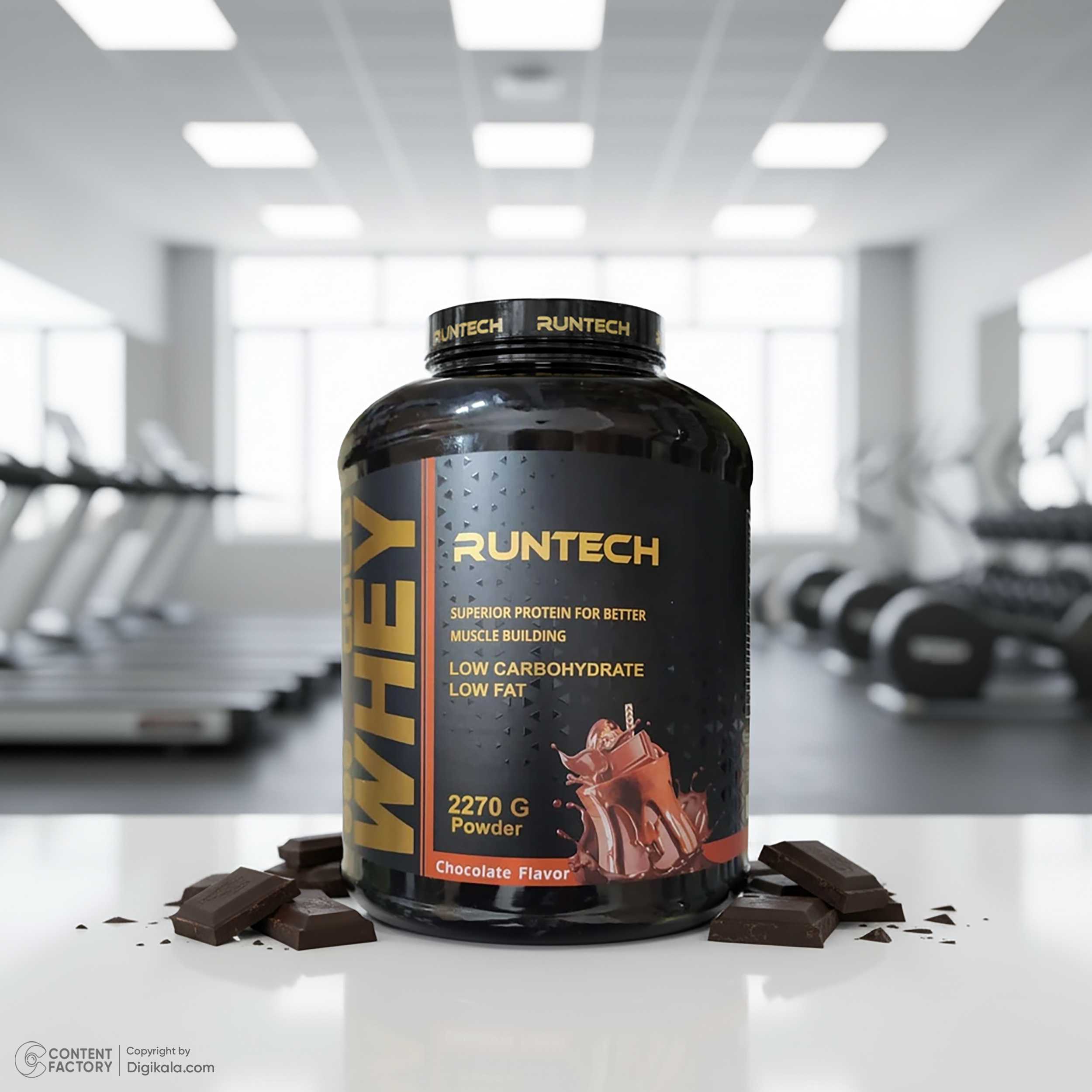 پودر پروتئین وی گلد رانتک - 2270 گرم