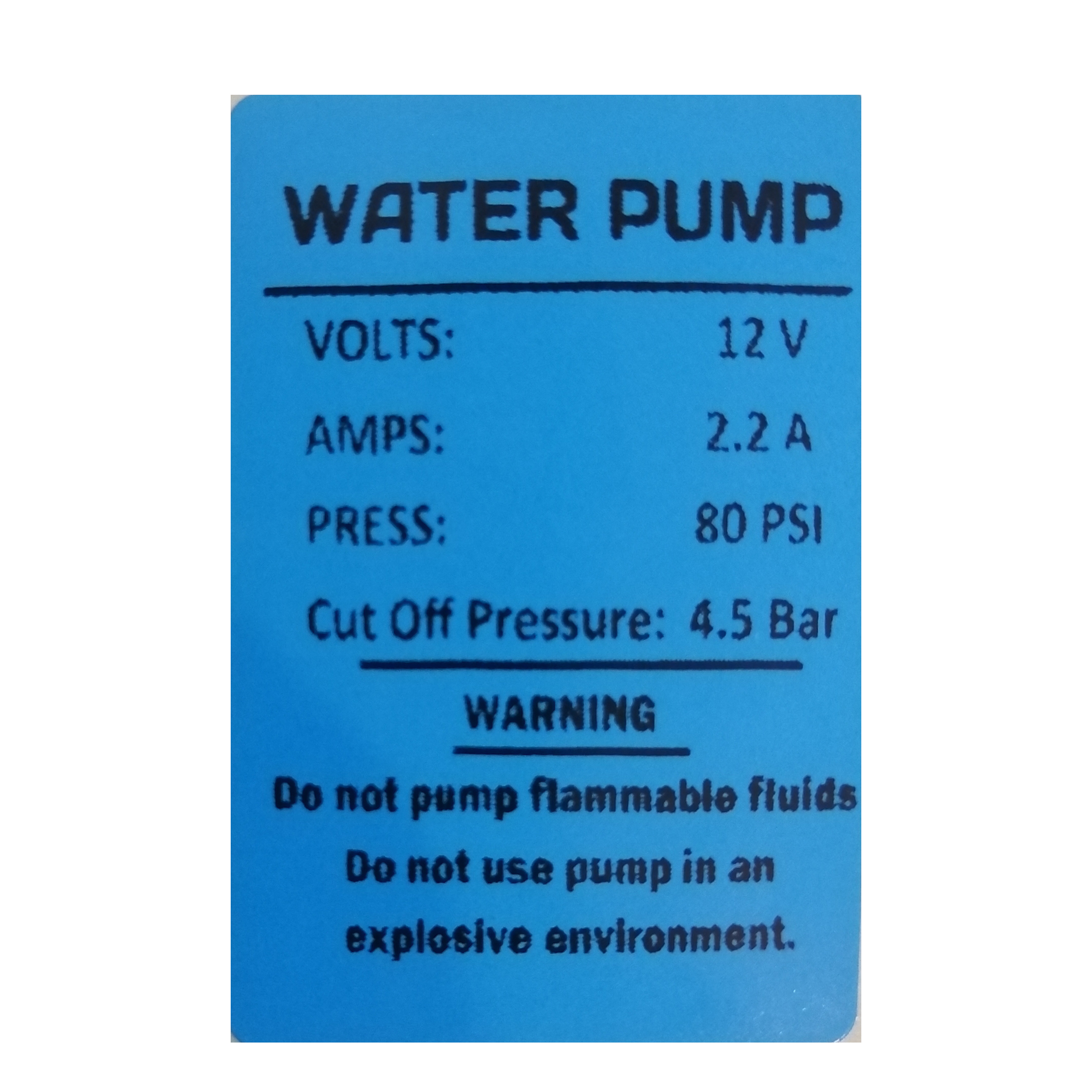 پمپ آب مدل 12 ولت