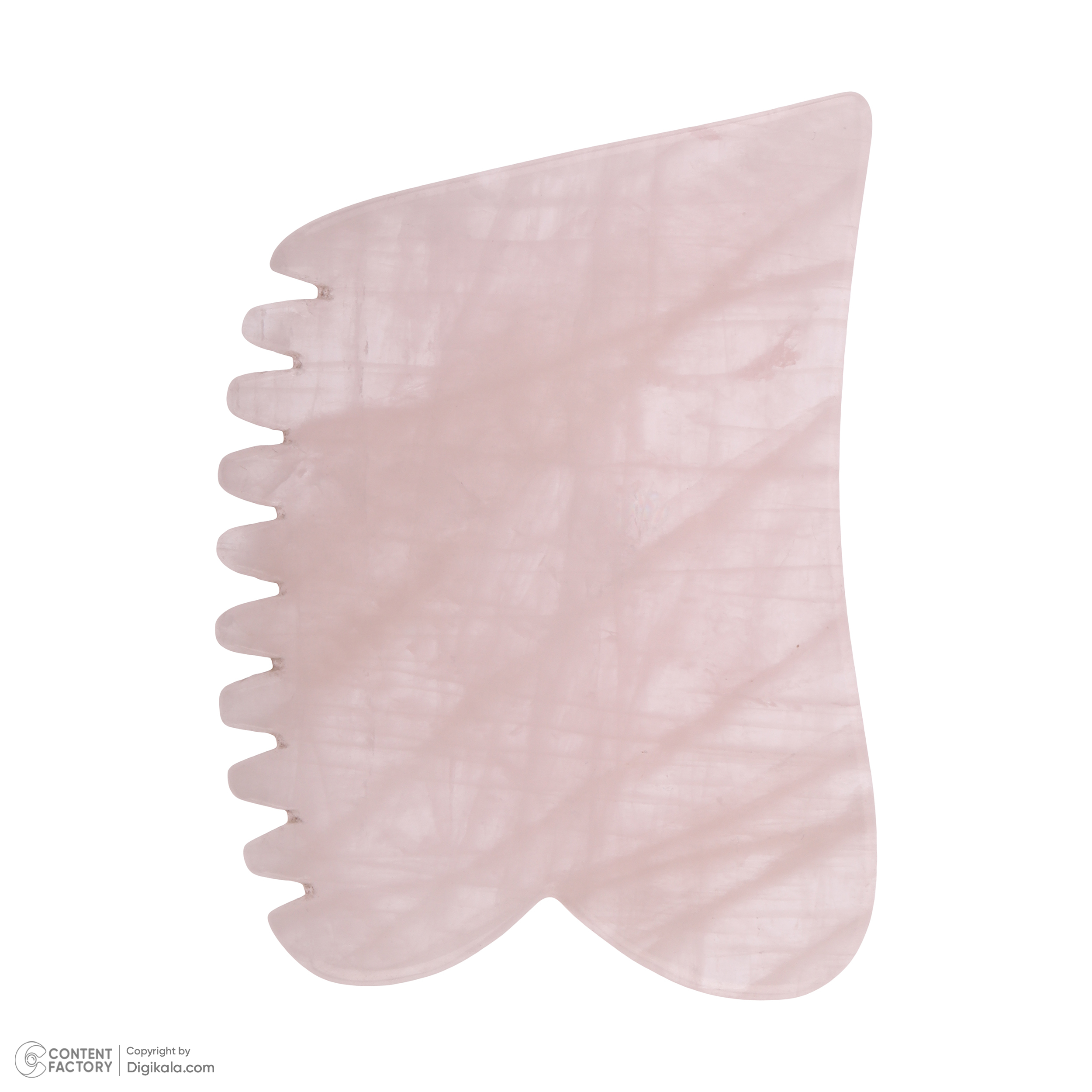 سنگ ماساژ مدل گواشا کوارتز