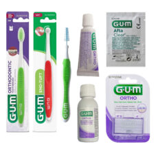 ست مراقبت از دهان و دندان جی یو ام مدل T9-G بسته 7 عددی