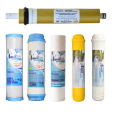 فیلتر دستگاه تصفیه کننده آب آکوا پیورست مدل GOLD-AP 006 مجموعه 6 عددی