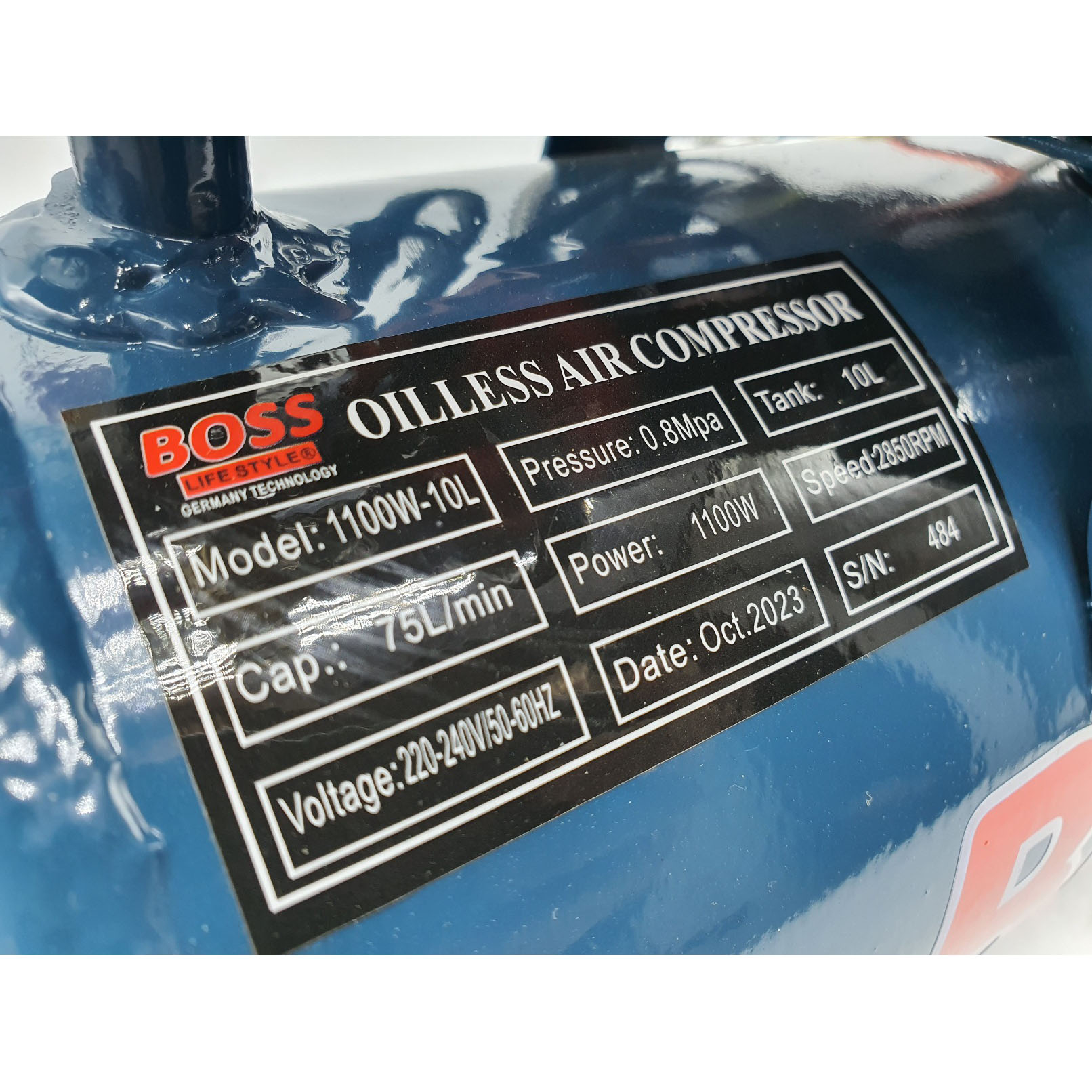 کمپرسور باد باس مدل 10 کد 1100W-10LI