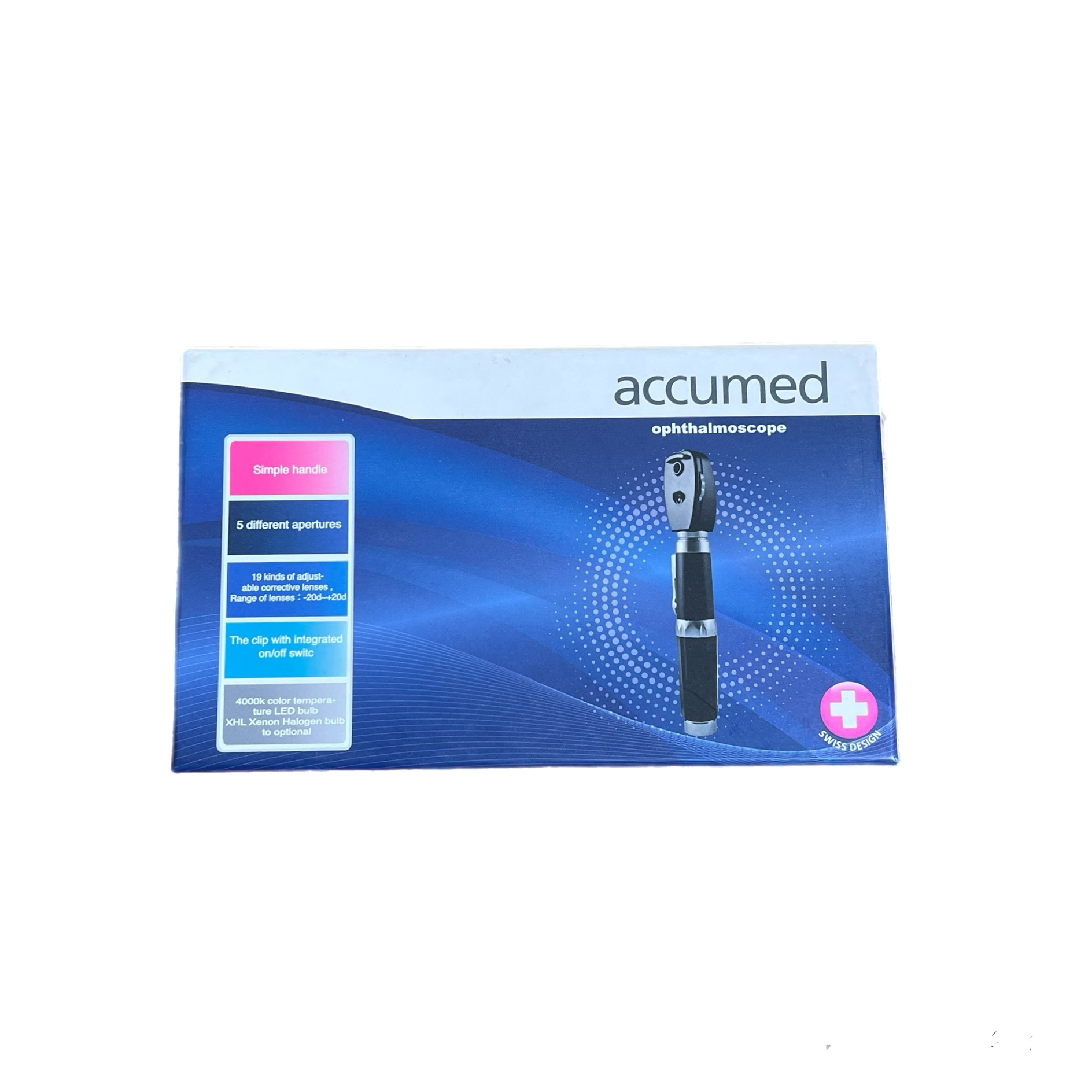 آفتالموسکوپ اکیومد مدل Health Management