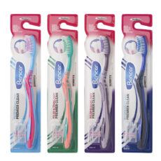 مسواک بنسر مدل پریمیر کلینینگ با برس متوسط بسته 144 عددی