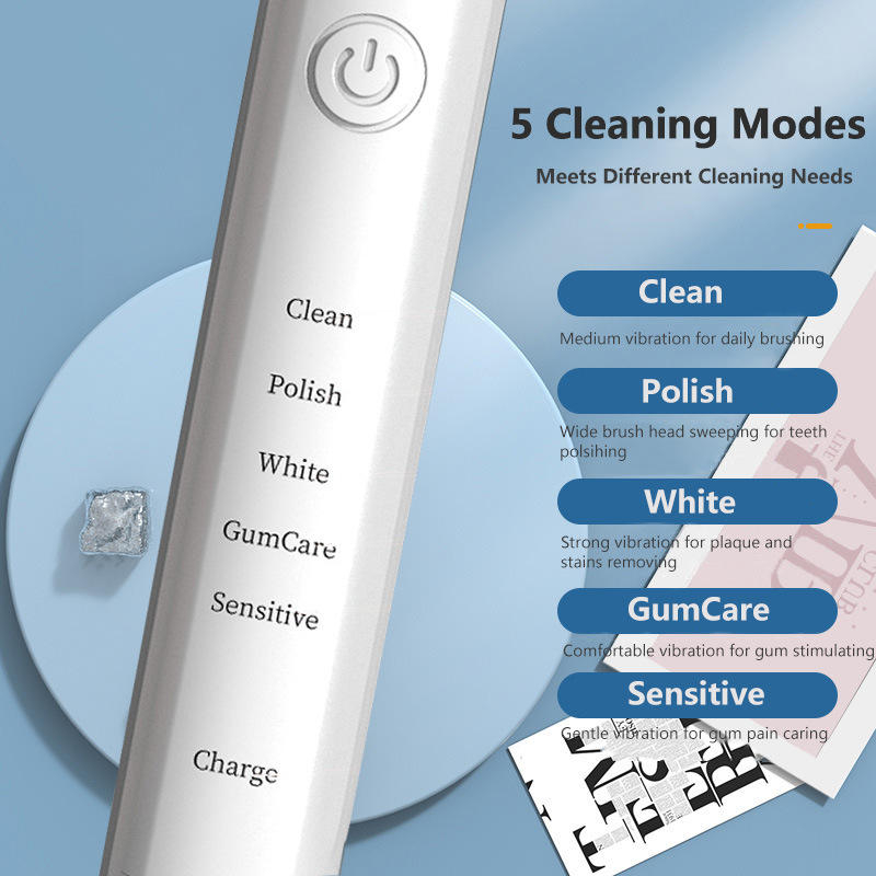 مسواک برقی مدل 1W به همراه سری یدک بسته 5 عددی