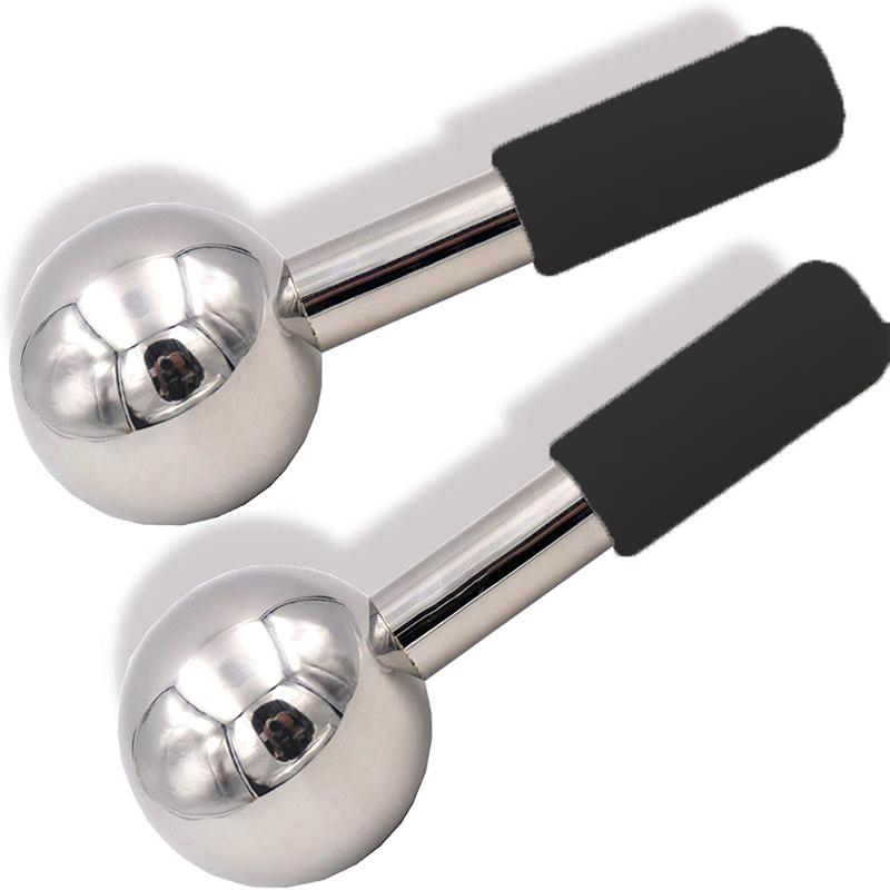 ماساژور دستی یوکی بیوتی مدل گوی یخی استیل بسته ۲ عددی