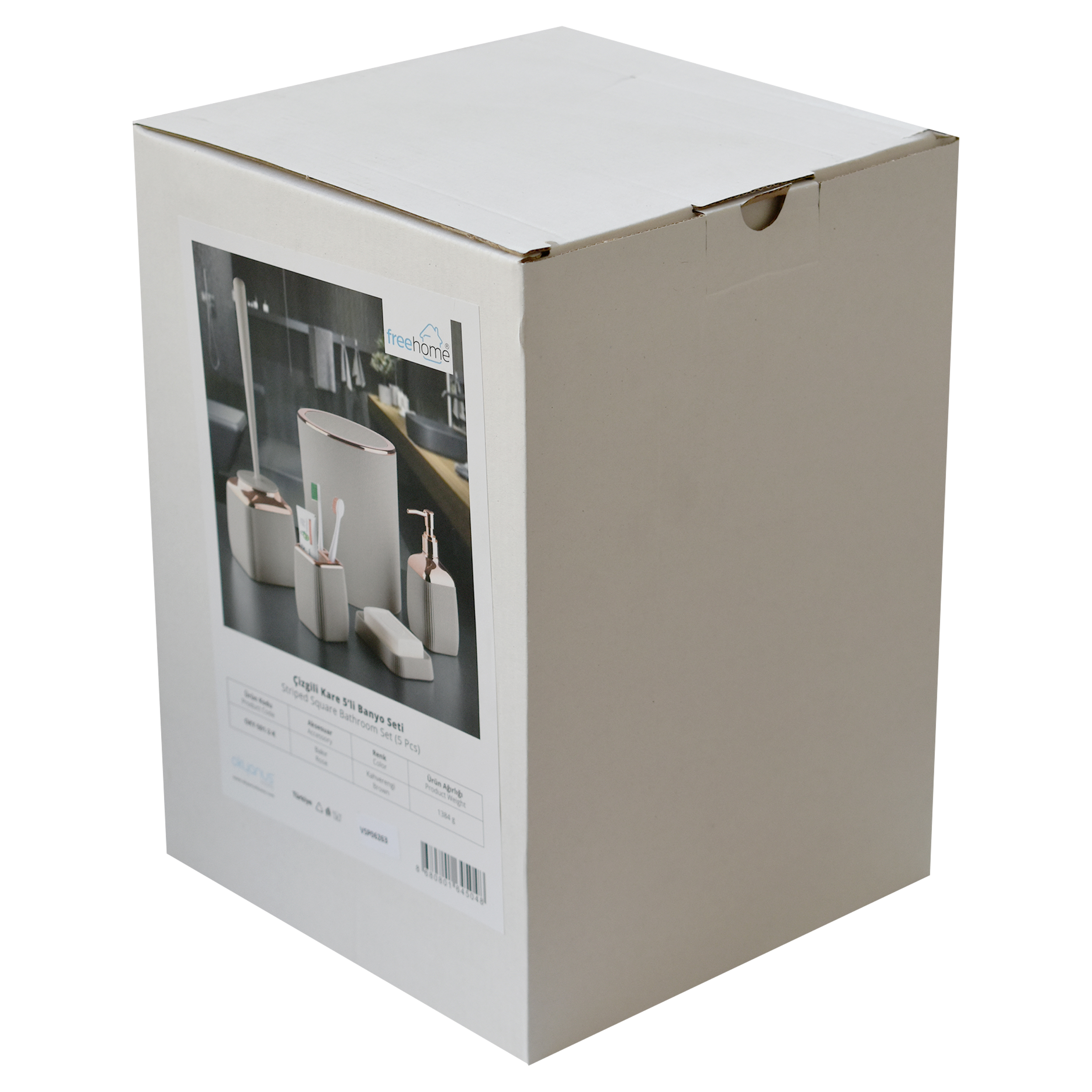 ست سرویس بهداشتی 5 پارچه فری هوم مدل VSP06263