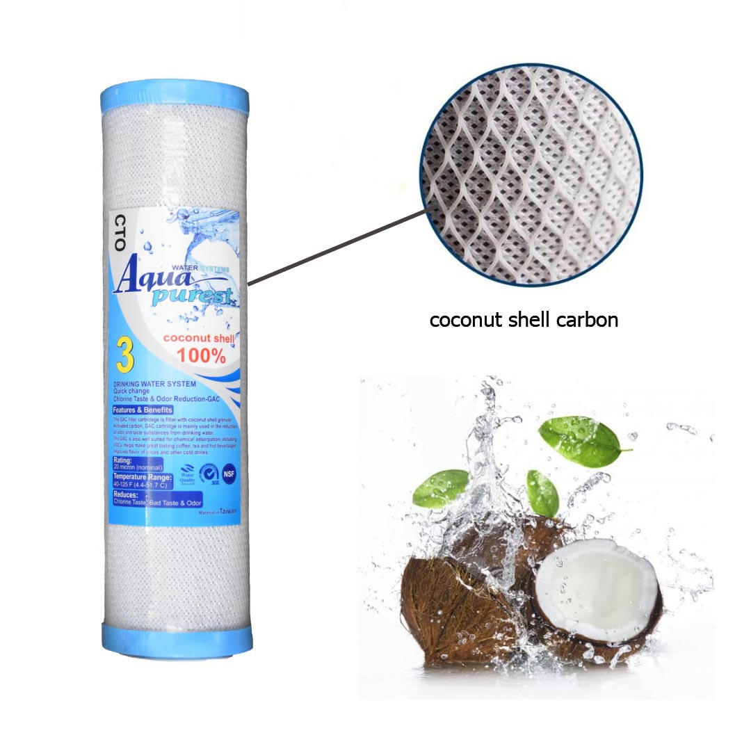 فیلتر دستگاه تصفیه آب آکوا پیورست مدل AQ 900 RO NEW GOLD مجموعه 8 عددی به همراه فیلتر تصفیه آب مدل ممبران