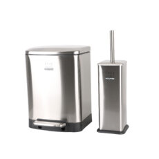 ست سطل و فرچه دلفین مدل Evd-226-6lt-ss