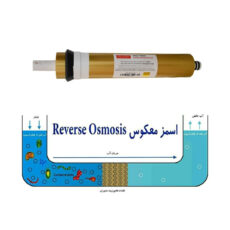 فیلتر دستگاه تصفیه کننده آب آکوا پیورست مدل پست کربن و مینرال مجموعه 2 عددی به همراه فیلتر گلد تورای مدل ممبران 75G