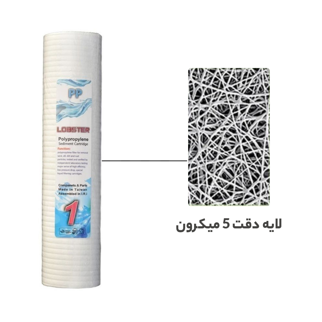 فیلتر دستگاه تصفیه آب لابستر مدل New Economi 010 مجموعه 9 عددی