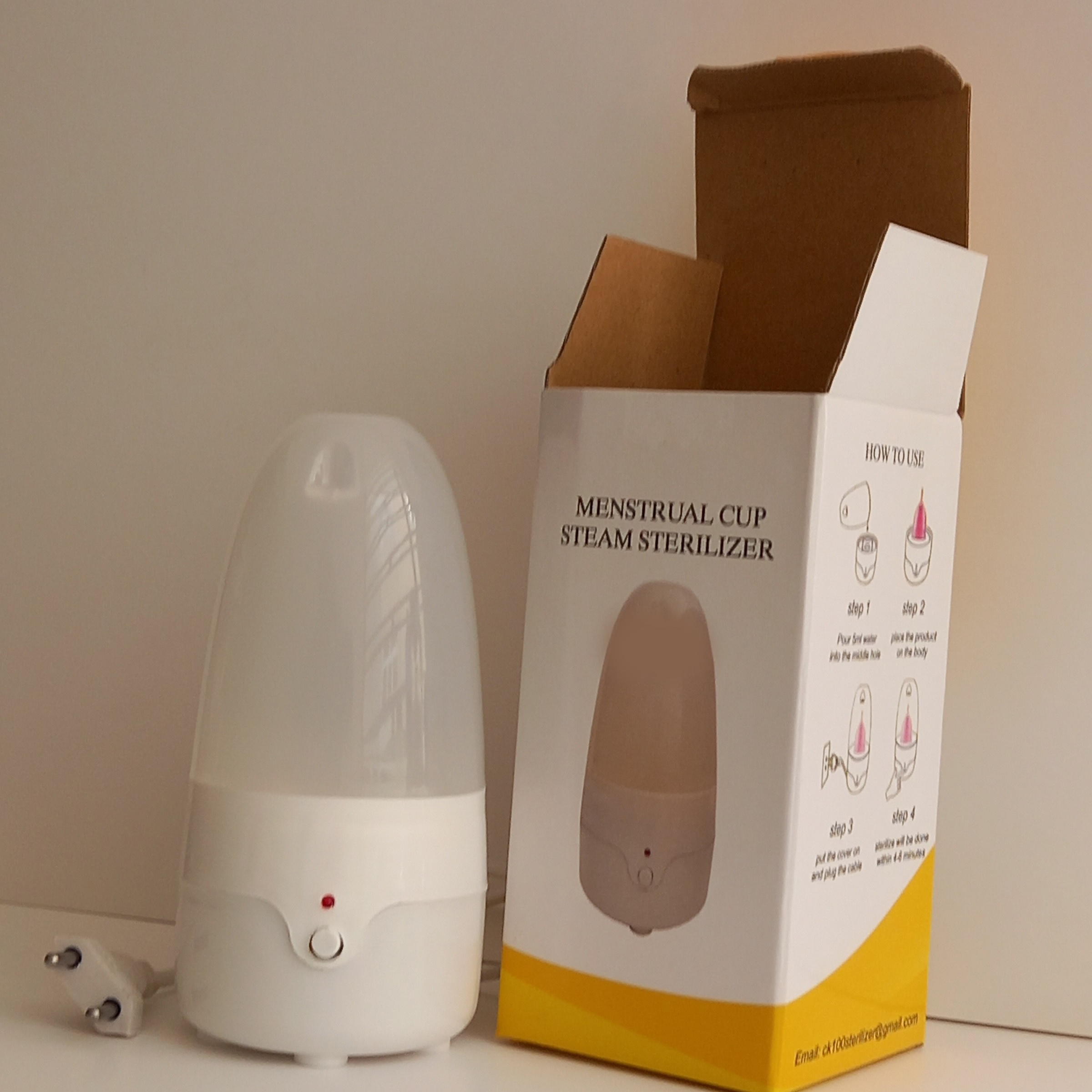 دستگاه ضدعفونی کاپ قاعدگی مدل CK100