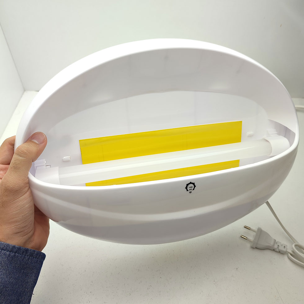 حشره کش برقی یاس مدل UV چسبی کد V28 بسته 2 عددی