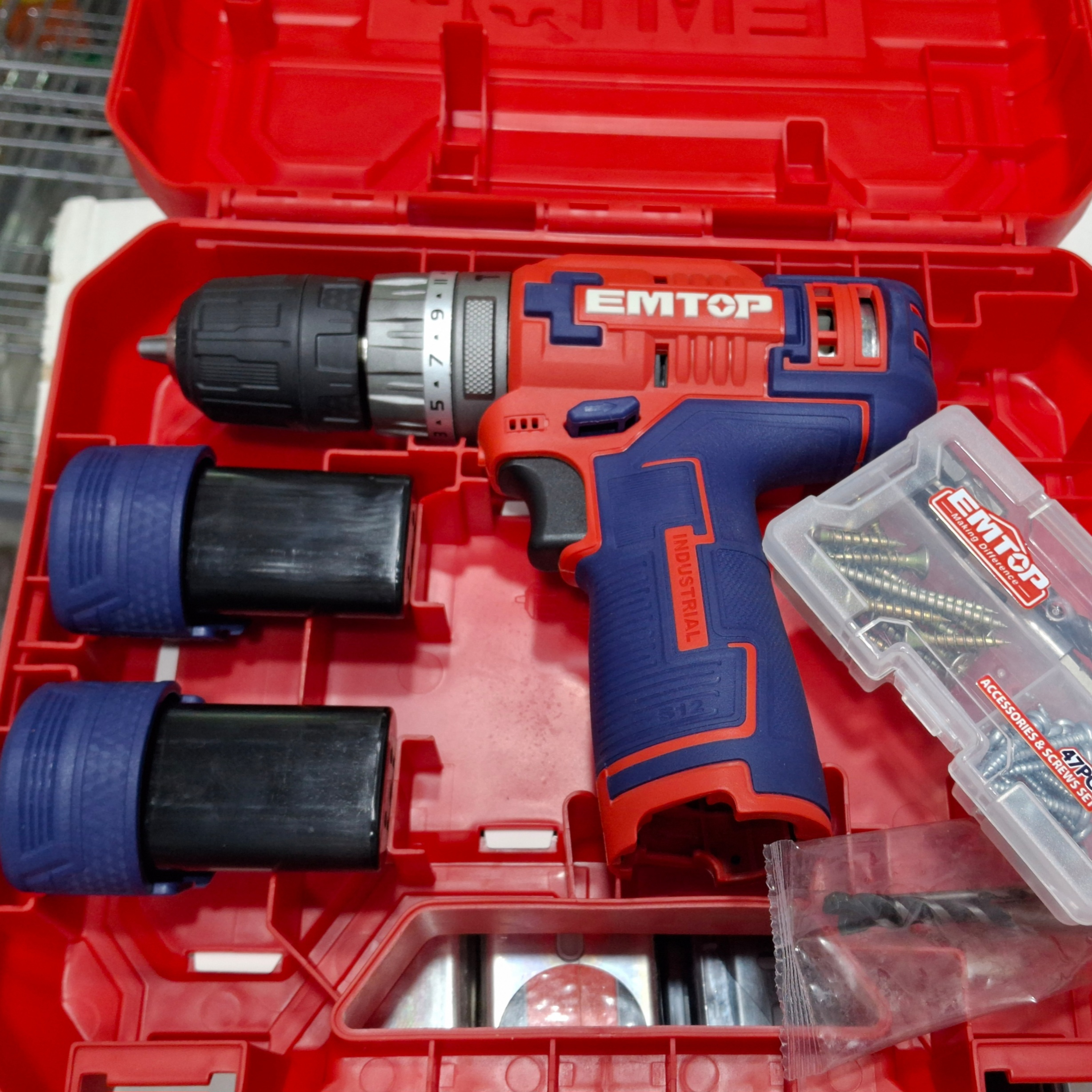 پیچ گوشتی شارژی چکشی ایمتاپ مدل ECIDL12620